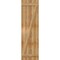 Ekena Millwork Joined Board-n-Batten Shutters w/Z-Bar, Rough Sawn Western Red Cedar, 21 1/2W x 74H, PR RBJ06Z21X074RWR - alternate 3